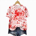 thumbnail image 6 of Towmus Women's Shirt Graphic Tees Halloween Clothes Loose Fit Casual Crew Neck Short Sleeve Tops, 6 of 6
