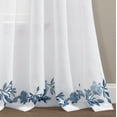 thumbnail image 6 of Lush Decor Floral Sheer Window Curtains, 2 Panels, 6 of 9