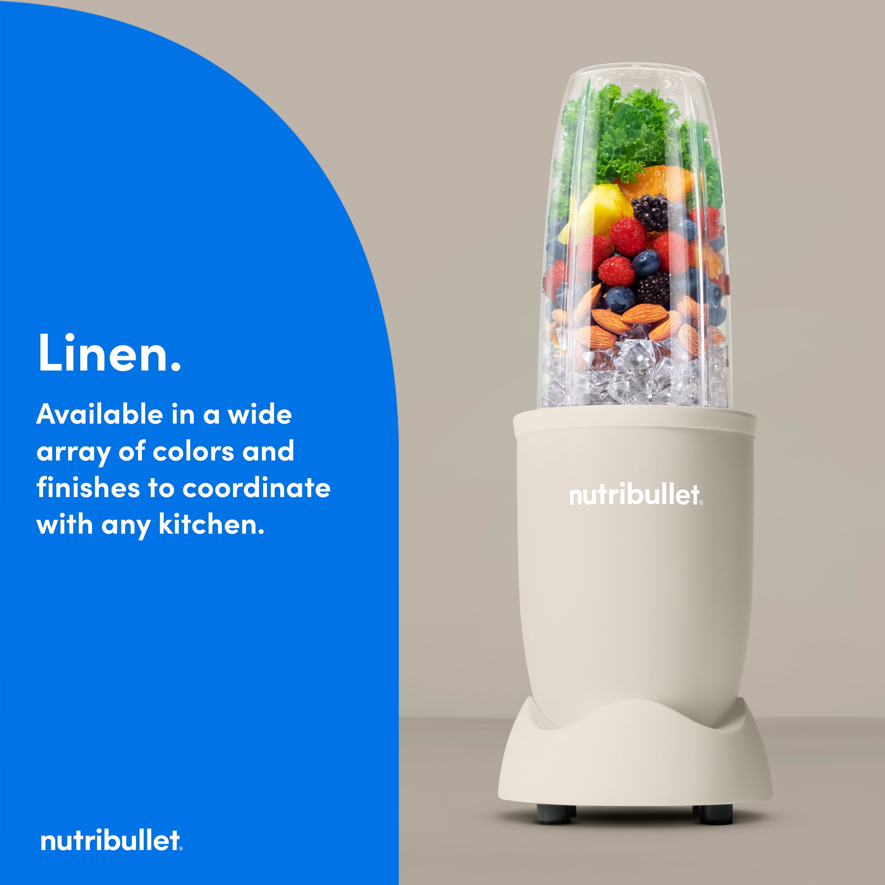 nutribullet PRO Single Serve Blender (900W) Matte Linen  (图3) nutribullet PRO Single Serve Blender (900W) Matte Linen  (图3)