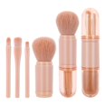 thumbnail image 2 of Makeup Brushes Brush Brush With Four In One Makeup Double Ended Makeup Mini Retractable, Brush for Women, 2 of 9