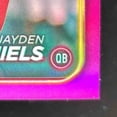 thumbnail image 6 of Chrome Jayden Daniels #201 Base Magenta Refractor, 6 of 8