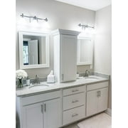 Frame My Mirror Framed Mirror, White Finish, 20 x 24, 3 Wide Frame Porter Design