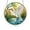 J, variant on HBYJLZYG Acrylic Window Light Catcher, Double Sided Printed Hanging Pendant, DIY Puzzle Home Decor, Wall Accent for Bedroom Porch Living Room, Artistic Sun Catcher Ornament, 8.3"x8.3" Round