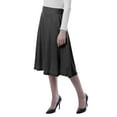 thumbnail image 3 of Moomaya Jupe d'Été Extensible Longueur Genou pour Femmes, 2NM, 3 of 7