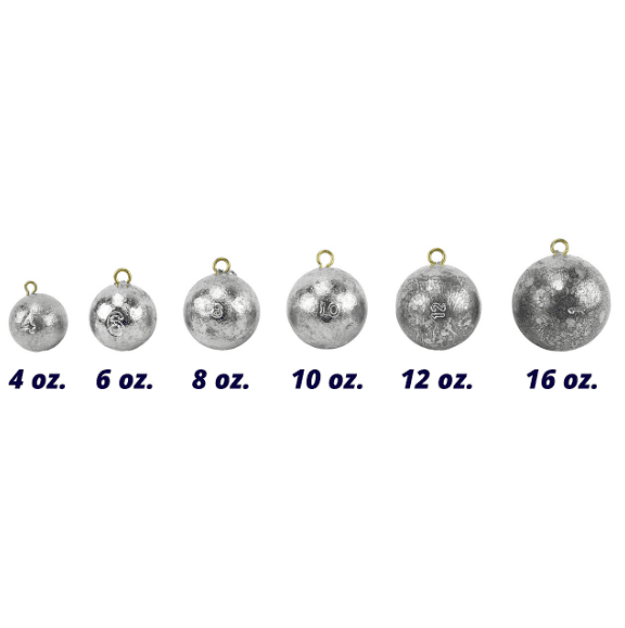 Bullet Weights Cannon Ball Sinker 8oz