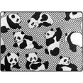 thumbnail image 5 of Coolnut Cartoon Panda Area Rug Pad - 80 x 58 inch - 100% Light Weight Polyester Fabric for Living - Bedroom, 5 of 6