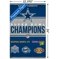 thumbnail image 3 of NFL Dallas Cowboys - Champions 23 Wall Poster with Pushpins, 22.375" x 34", 3 of 4