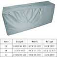 thumbnail image 2 of LHWEN Christmas Tree Storage Bag Heavy-Duty Tarp Material Zippered with Reinforced Handles Available in 3 Sizes for Artificial Trees Garlands and Lights Oversized Tear- Bag for Long-Lasting and Easy, 2 of 3