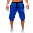 thumbnail image 3 of Short Capri Bermuda Hombre Deportivo Entrenamiento Casual, 3 of 8