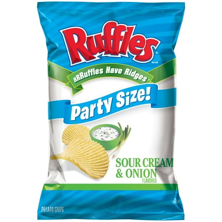 UPC 028400006491 product image for Ruffles Sour Cream & Onion Family Size Potato Chips, 13 oz | upcitemdb.com