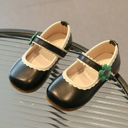 

Cathalem Kids All Purpose Boots Fashion Spring Summer Children Casual Shoes Girl Dress Shoes Flat Toddlers Shoes Girls Size 6 Black 3 Years