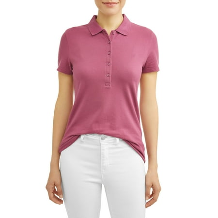 Women's Essential Short Sleeve Polo Shirt