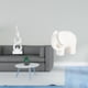 thumbnail image 2 of Escultura abstracta de fuego,Estatua de arte abstracto para decoración del hogar,Figura de elefante,Estatua de elefante,figura decorativa de Feng Shui para el hogar,Figura coleccionable Figura, 2 of 8