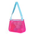 thumbnail image 1 of Bolsa de almacenamiento de juguetes para niños, bolsa de playa de viaje, bolsa de red de playa con perspectiva hueca, bolso de hombro, 1 of 5