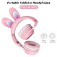 thumbnail image 3 of Auriculares inalámbricos Bluetooth con orejas de conejo, 3 of 5