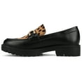 thumbnail image 2 of Journee Womens Jessamey Treaded Outsole Loafer, Widths Available, 2 of 9