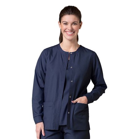 

Red Panda Womens Warm Up Solid Scrub Jacket