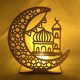 thumbnail image 2 of Madera Led Eid Mubarak Decoración Durable Craft Ornament Gift matsuzay HA043500-01, 2 of 6