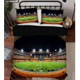 thumbnail image 3 of 3D Valencia Football Field Spectator Seats Lamplight Quilt Cover Set Bedding, 3 of 3