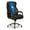 Brown, variant on Pemberly Row Modern Faux Leather Executive Office Chair in Brown