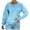 ZC-Blue-frostluinai, variant on Frostluinai Womens Sweatshirts Long Sleeve Crew Neck Lounge Pullover Basic Solid Color Sweat Shirts Plus Size Sweatshirts Gifts for Women