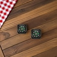 thumbnail image 4 of ELAYARD 25Pcs Black Small Survival Compass Lightweight Handheld Navigation Tool for Car Adventures, 4 of 8