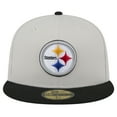 thumbnail image 2 of Men's New Era Pittsburgh Steelers Stoney 59FIFTY Fitted Hat, 2 of 6