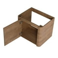 thumbnail image 6 of Noble House 24" Floating Bathroom Vanity with Ceramic Sink, Plywood Soft-Close Door, Rounded Edges, Imitative Oak, 6 of 18