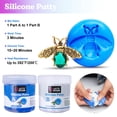 thumbnail image 2 of Masilla de Silicona LET'S RESIN Kit para Moldes 1LB No Tóxico, 2 of 6