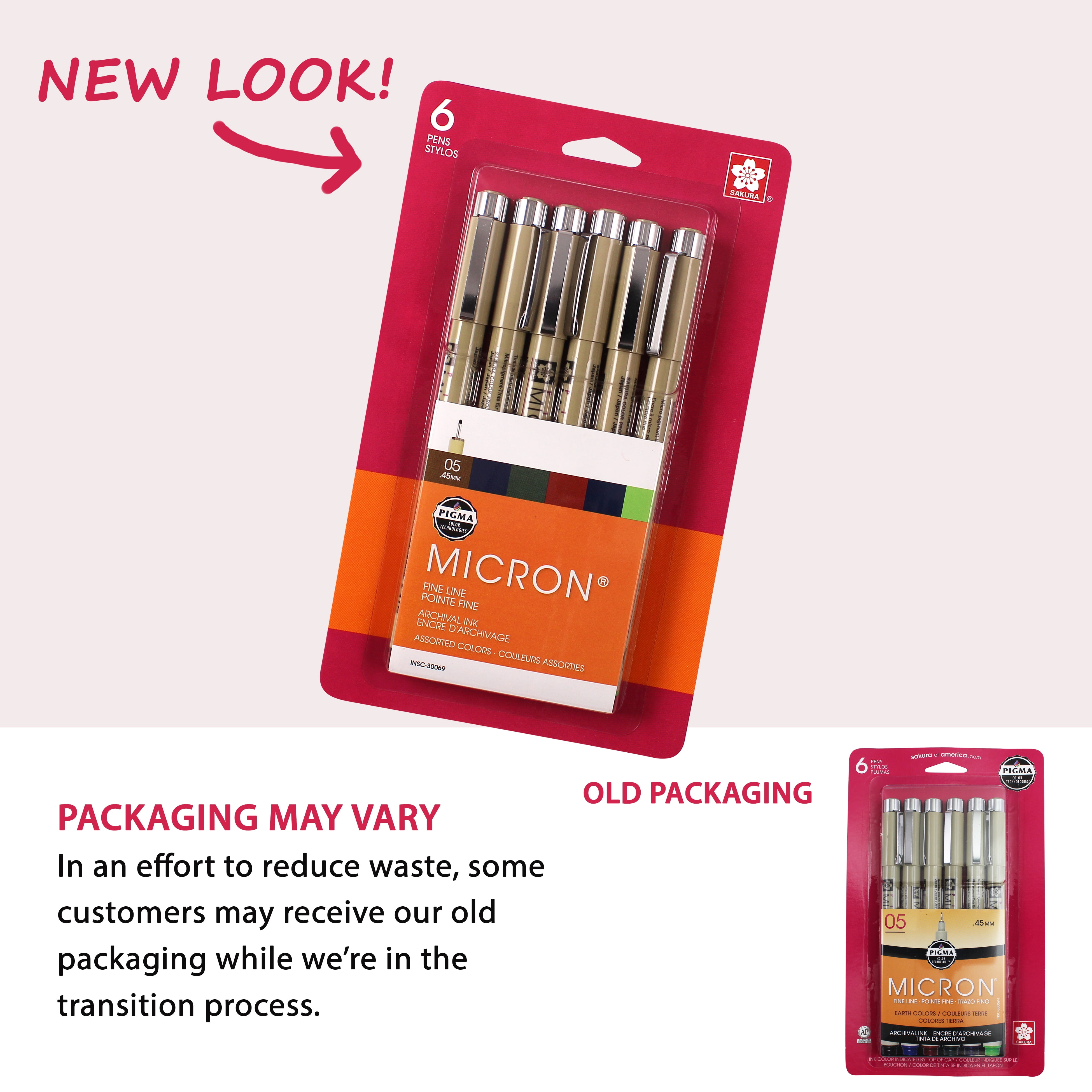 Sakura Pigma Micron Ultra-fine Colored Pen Set — A Lot Mall