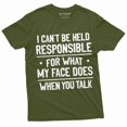 thumbnail image 6 of Funny Saying Shirt what my face does when you talk Sarcasm sarcastic T-shirt, 6 of 7