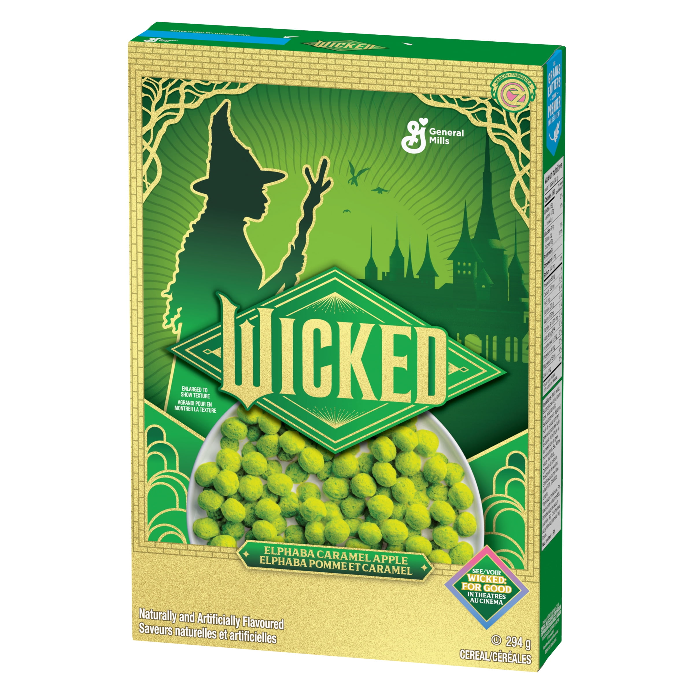 Wicked Elphaba Cereal, Wicked Elphaba Caramel Apple Cereal