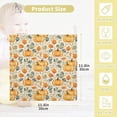 thumbnail image 2 of SKYSONIC 5 PCS Autumn Pumpkin Baby Muslin Washcloths, Fall Maple Leaves Face Towel Burp Cloths Ultrasoft Absorbent Cotton Bath Wipes Towels for Newborn Boys Girls, 2 of 7