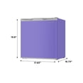 thumbnail image 5 of Frigidaire 1.6 Cu. ft. Mini Refrigerator with Freezer, Mini Fridge with Door Storage, Purple, 5 of 5