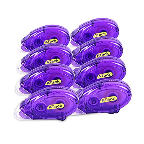 Atack Double Sided Tape Adhesive Runner Roller 0 3 Inch By 360 Inch 8 Pack Permanent Double Sided Adhesive Tape Dispenser For Scrapbooking Card Making And Crafts Acid Free And Archival Walmart Com Walmart Com Atack Double Sided Tape Adhesive Runner Roller 0 3 Inch By 360 Inch 8 Pack Permanent Double Sided Adhesive Tape Dispenser For Scrapbooking Card Making And Crafts Acid Free And Archival Walmart Com Walmart Com