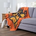 thumbnail image 2 of Warner Bros Scooby Doo Haunted House Kids Silk Touch Throw Blanket, 2 of 5