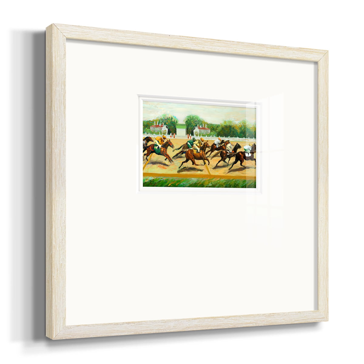 Dat at the Race IIIPremium Framed Print