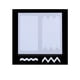 thumbnail image 1 of Seitruly 100 piezas de uñas adhesivas, limas de punta de longitud media, estilo cuadrado, calcomanías de arte sonriente, suministros de salón Juegos de manicura Veinticuatro Seitruly CE011879-24B, 1 of 6