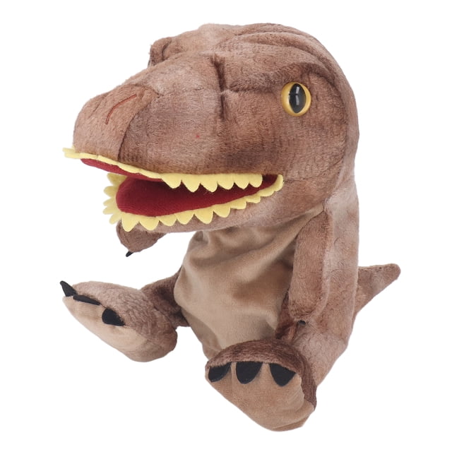 Juguete de mano de dinosaurio suave NikouMX 11.8 pulgadas peluche