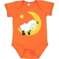 thumbnail image 3 of Inktastic Cute Sheep, Sleeping Sheep, Moon, Stars, Sleepy Boys or Girls Baby Bodysuit, 3 of 5