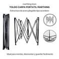 thumbnail image 4 of Toldo Carpa Lona Plegable Reforzado Impermeable Portátil 3x3M Con Paredes, 4 of 4