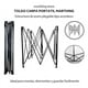 thumbnail image 4 of Toldo Carpa Lona Plegable Reforzado Impermeable Portátil 3x3M Con Paredes, 4 of 4