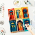 thumbnail image 2 of JYLMOOD Paint by Numbers for Adults Kits, DIY Easy Painting by Numbers for Gift Home Wall Decoration 16x20in without Frame, 2 of 6