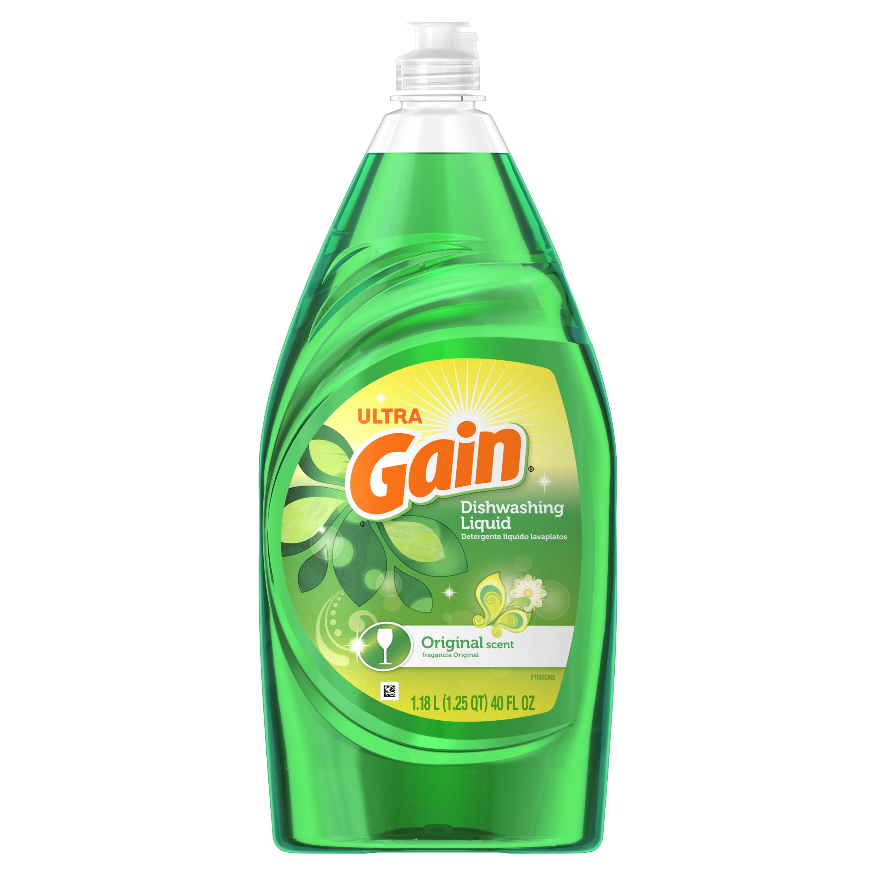 Gain Ultra Dishwashing Liquid, Original, 40 fl oz