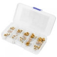 thumbnail image 1 of Kit surtido de condensadores de tantalio, 100 Uds., 10 valores, 16V, 1 uf - 100 uf, con caja, 1 of 12