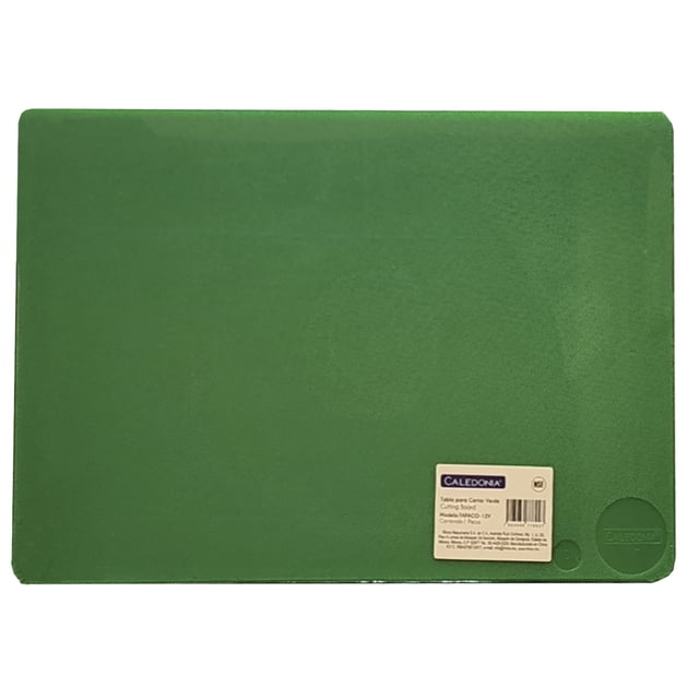 Tabla para Cortar 3 Pzas Caledonia Color Verde 30 x 45 x 1.2 cm
