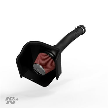 K&N Cold Air Intake Kit: High Performance, Guaranteed to Increase Horsepower: 2016-2019 Toyota Tacoma 3.5L V6,63-9039