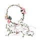 thumbnail image 4 of Diadema Flores Boho Zulema Corona Floral Ajustable Rosa, 4 of 8