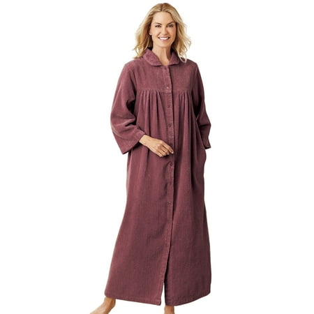 

Long Chenille Robe Cabernet 3X