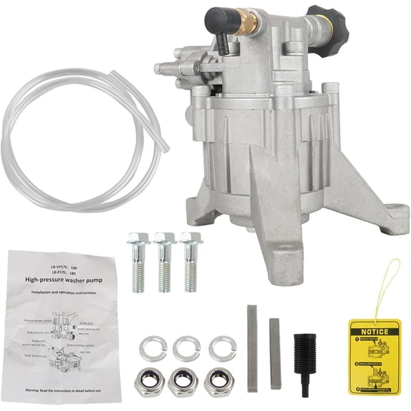 Universal Power Pressure Washer Pump 2.4 GPM 2400-2700 PSI with Craftsman
